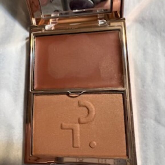 Almost New Patrick Ta Double Take Creme & Powder Blush in She's So L.A. - Picture 1 of 5